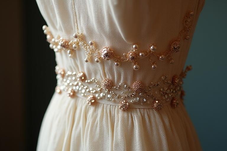 Restauración vestido años 20